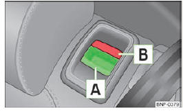 Skoda Citigo. Abb. 36 Sitzlehne entriegeln