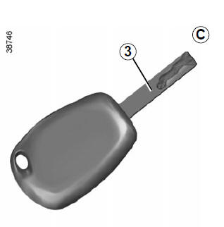 Renault Twingo. Schlüssel C