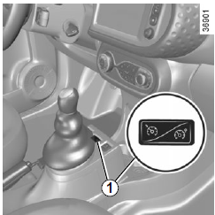 Renault Twingo. Abschalten der Funktion