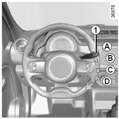 Renault Twingo. Einstellen der Scheinwerfer 