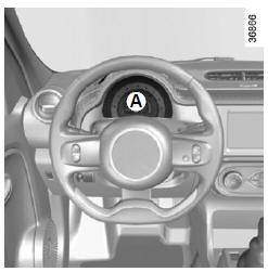 Renault Twingo. Kontrolllampen