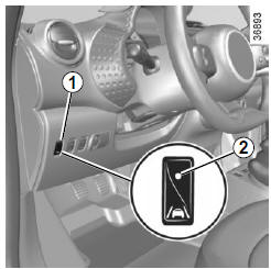 Renault Twingo. Aktivieren