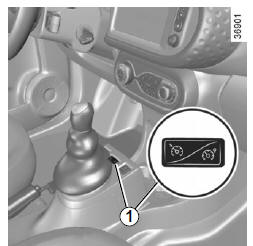 Renault Twingo. Abschalten der Funktion