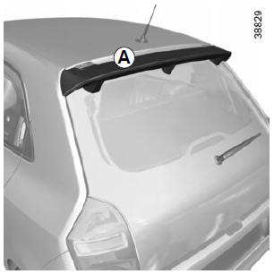 Renault Twingo. Spoiler A