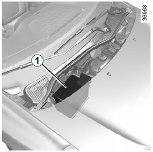 Renault Twingo. Batterie