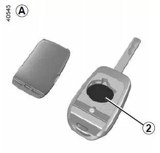 Renault Twingo. Austauschen der Batterie